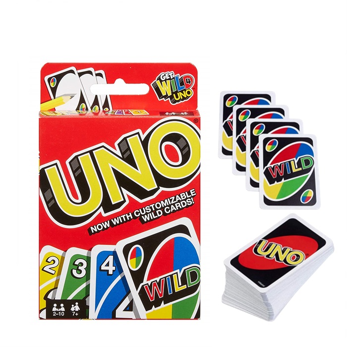 Buy UNO Card Game Cards With Customizable Wild Card | car accessories